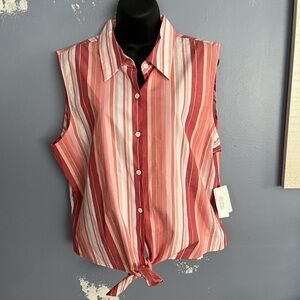 Judith Hart Collection Size 16 Button Down Blouse New With Tags